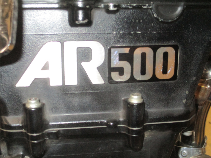 排気量AR500（500cc）のバイク